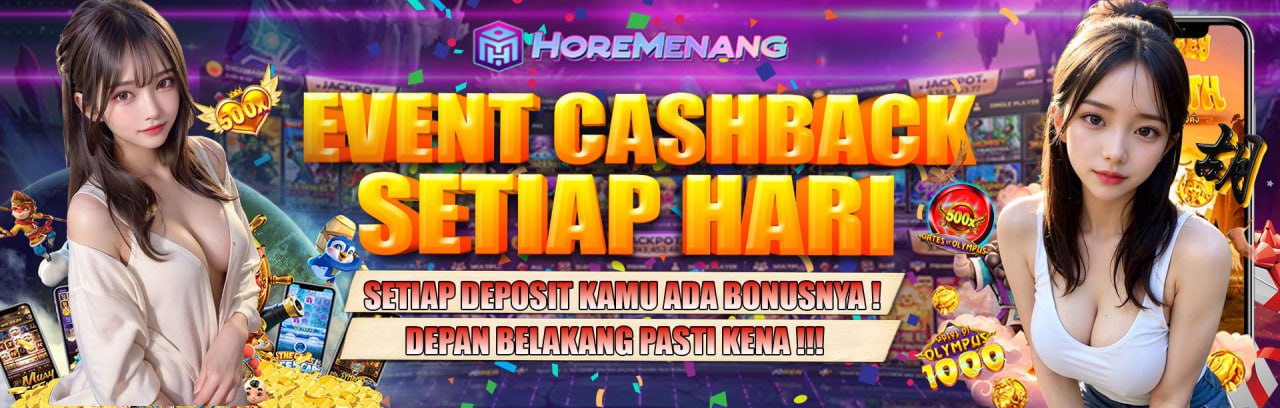 EVENT CASHBACK SETIAP HARI